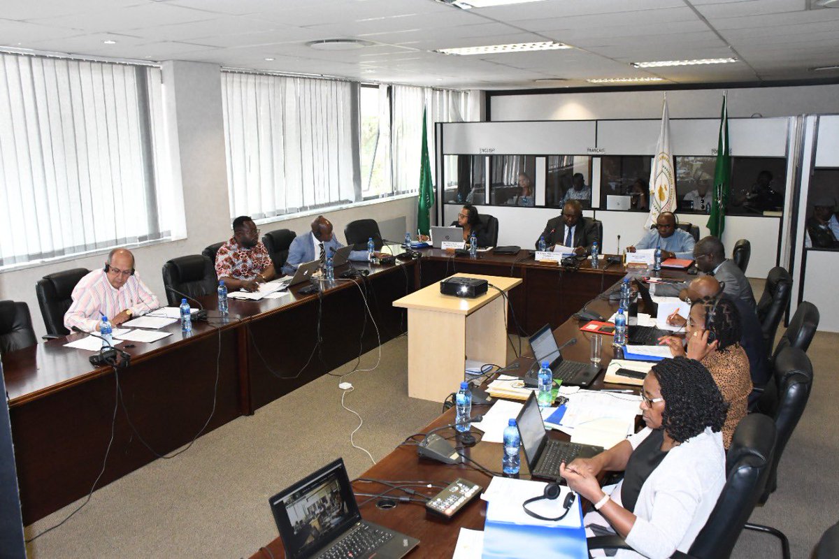 AfrikParliament's tweet photo. The 6th Bureau of the Pan-African Parliament meets at Parliament’s headquarters in Midrand, ahead of the Ordinary Session. The meeting aims to finalise the programme of the upcoming statutory gathering under the @_AfricanUnion theme of 2022. #PAPSession #TheYearOfNutrition https://t.co/IW0ERoPjKj