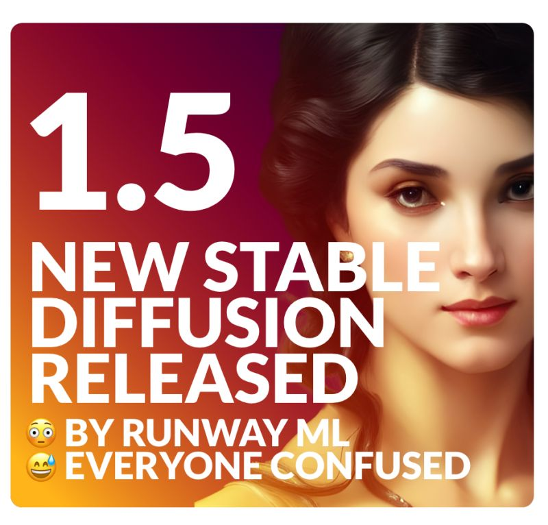 Merzmensch's tweet photo. #StableConfusion
* #StableDiffusion 1.5 is out
* it is not really out, at least not by Stability AI
* but released by RunwayML
* and published by HuggingFace
* or depublished?
Image stole by me here:
https://t.co/8tLcSVB8VP https://t.co/z10VV47zKd