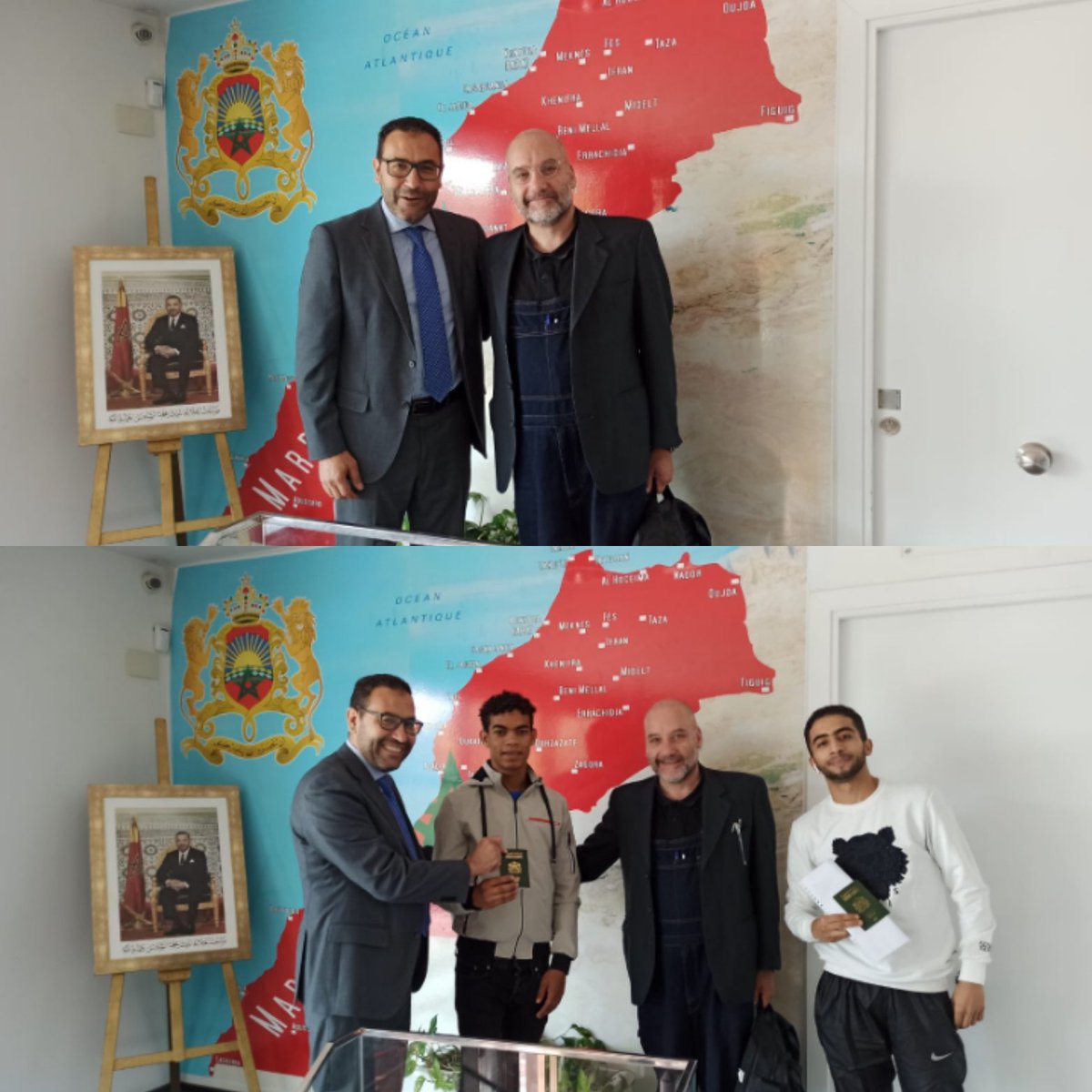 Aquests dies som al Consulat del Marroc ajudant als nostres estudiants amb tràmits administratius. El Secretari Consular, Sr.Abdelatif és molt atent i empàtic cap el treball que duem a terme des de la nostra petita Ong Imaginari  Llar-Escola de Vida.