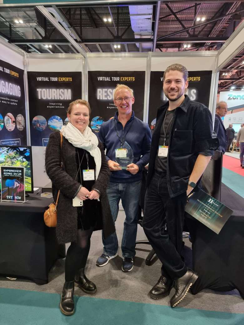 VirtualTourEx's tweet photo. 🏆WE WON!🏆
We are delighted to announce we WON the Tech Innovation of the Year 2022 Award!
🌍This award celebrates transformative technology that is revolutionising the future of the hotel scene around the globe.
#hotelinnovationexpo #virtualtours #tech #innovation #awardwinning https://t.co/jCHyqsb2Fx