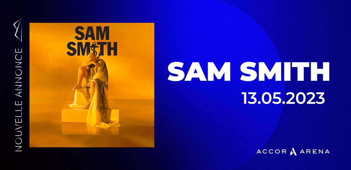 Une voix pop soul qu'on reconnait les yeux fermés... sous un plaid ou sur le dancefloor. @samsmith et les hits : une histoire d'amour qui continue avec #Unholy ! 🎶 Stay with us le 13 mai 2023 à l'Arena pour #GloriaTheTour ! 🔥 Prévente le 25.10 à 10h 👉🏼 bit.ly/SamSmith_AA23