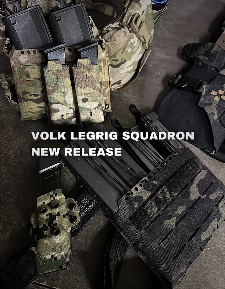 VtgShop's tweet photo. ⚡️新型装備販売開始⚡️

VTGが今作る最新仕様のLEGRIG

只今より販売開始です！

↓商品詳細ページ↓
https://t.co/VK6yQTwhjS

#volktacticalgear #LEGRIG #レッグリグ https://t.co/flPvTgt3hW