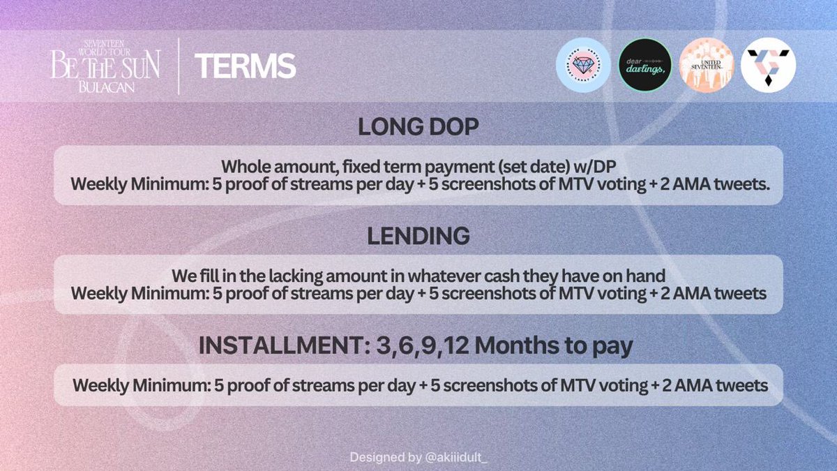 Angat_Carats's tweet photo. As part of our mission to make sure that there are #NoCaratsLeftBehind, here are the mechanics to score tickets for Be The Sun in Bulacan and join the Filo Carat crowd in making history at the Philippine Arena on December 17! 

*Registration ends on October 23, 12 noon! https://t.co/KXFNw3J5tu