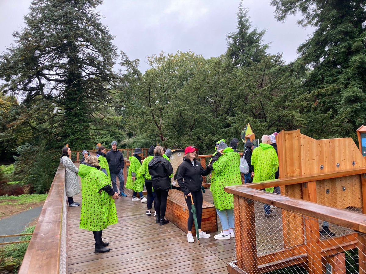 SkyParkIE's tweet photo. Tourism Ireland team also had an epic nature trip at our sister company, Beyond The Trees Avondale.
STUNNING GREENERY ALL AROUND 💚
#EAK #Beyondthetrees #Irelandsancienteast #tourismireland #nature https://t.co/iQ6rgWAseW