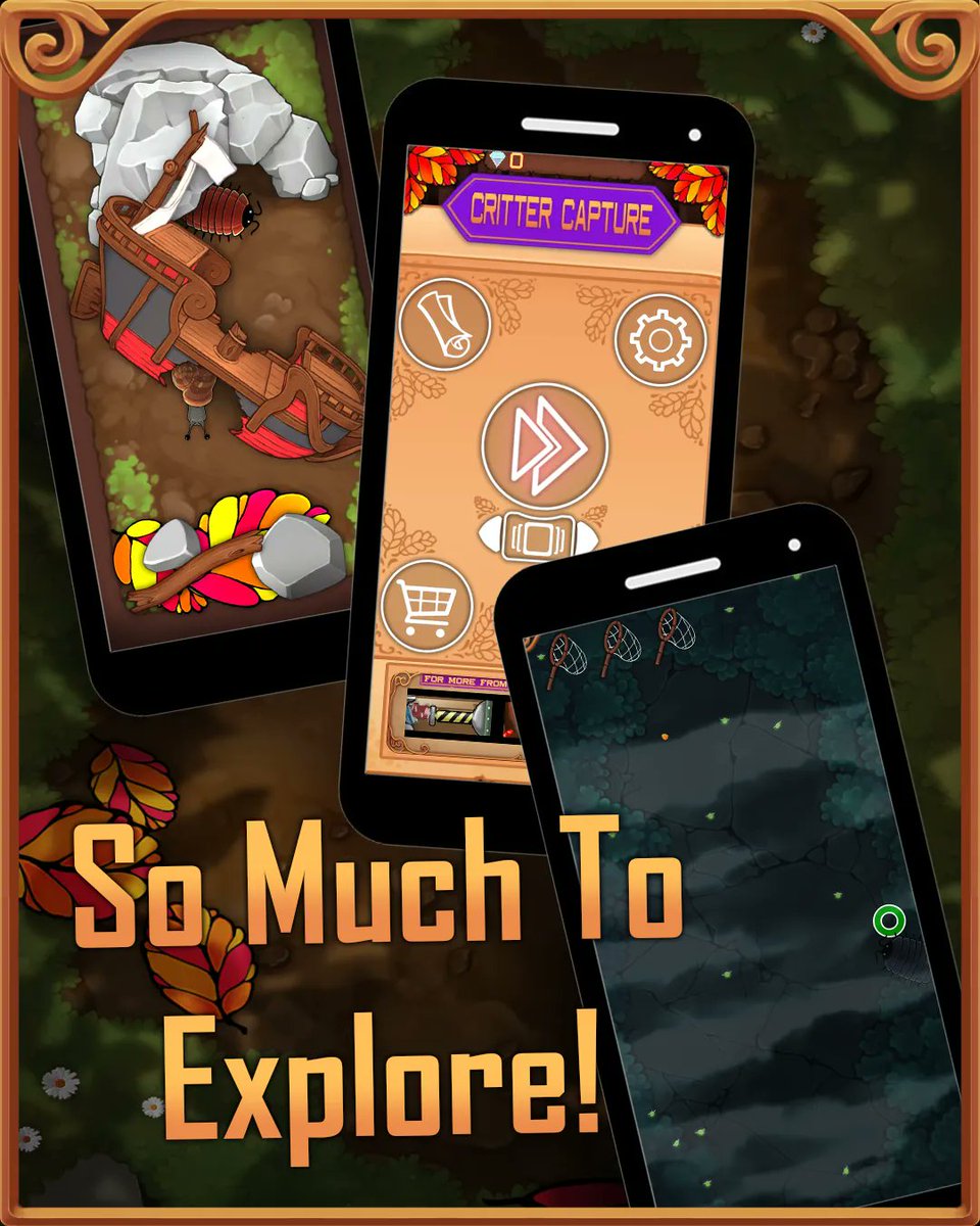 minimammothgame's tweet photo. Discover the world of catching critters and decorating their homes!!
Remember they love you as much as you love them!

On the Google Play Store:
https://t.co/1meQobhxuK
On the Apple App Store:
https://t.co/z7bDDWpIef

#games #indiegames
#crittercapture #critter #capture #cute https://t.co/az8e0S8Tsn