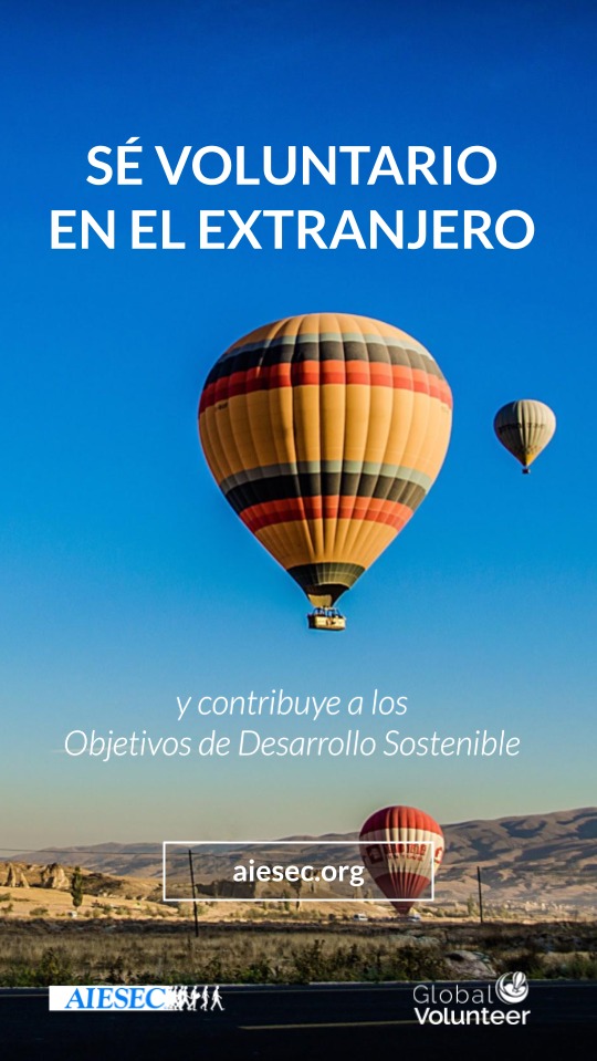 En relación a los ODS, os compartimos este interesante voluntariado: aiesec.org.es/global-volunte…