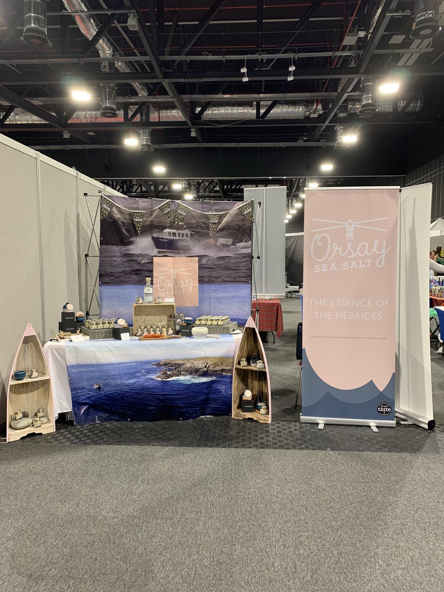 At p&amp;j live in Aberdeen today and tomorrow. Pop by for some salty chat!