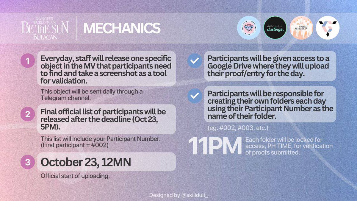 UnitedSeventeen's tweet photo. "As part of our mission to make sure that there are #NoCaratsLeftBehind, here are the mechanics to score tickets for Be The Sun in Bulacan and join the Filo Carat crowd in making history at the Philippine Arena on December 17! https://t.co/4ndWORC2xr