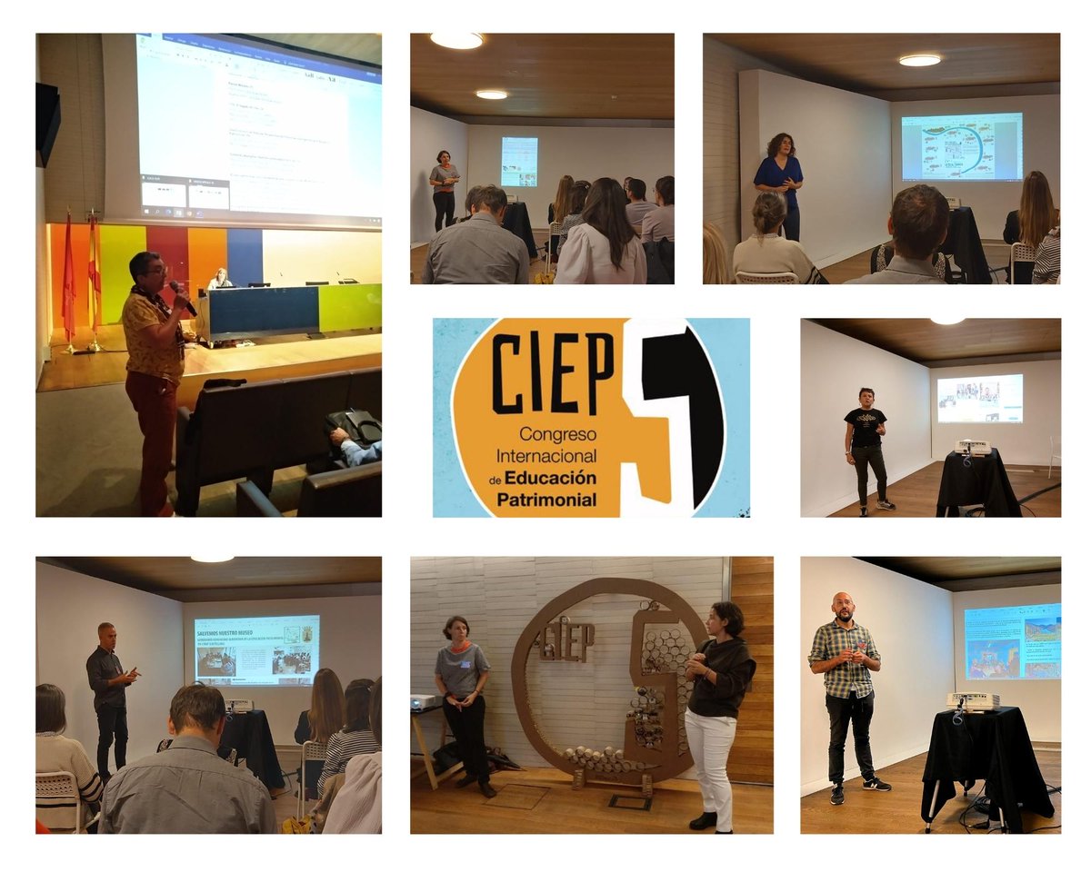 peuuji's tweet photo. 👉Avui és clausura el #CIEP5 on han estat presents els projectes de #Villores #PuebladeArenoso #Cirat #Penyagolosa #Tijuana #LAlcora #17ODSPEUUJI @ARAEpatrimonio i @Patrindustrial amb @tesacolor @esafont i @chivamarisa  acompanyats per @monfort_alb i @angelportoles de #peuuji. https://t.co/YxvXnvu30k