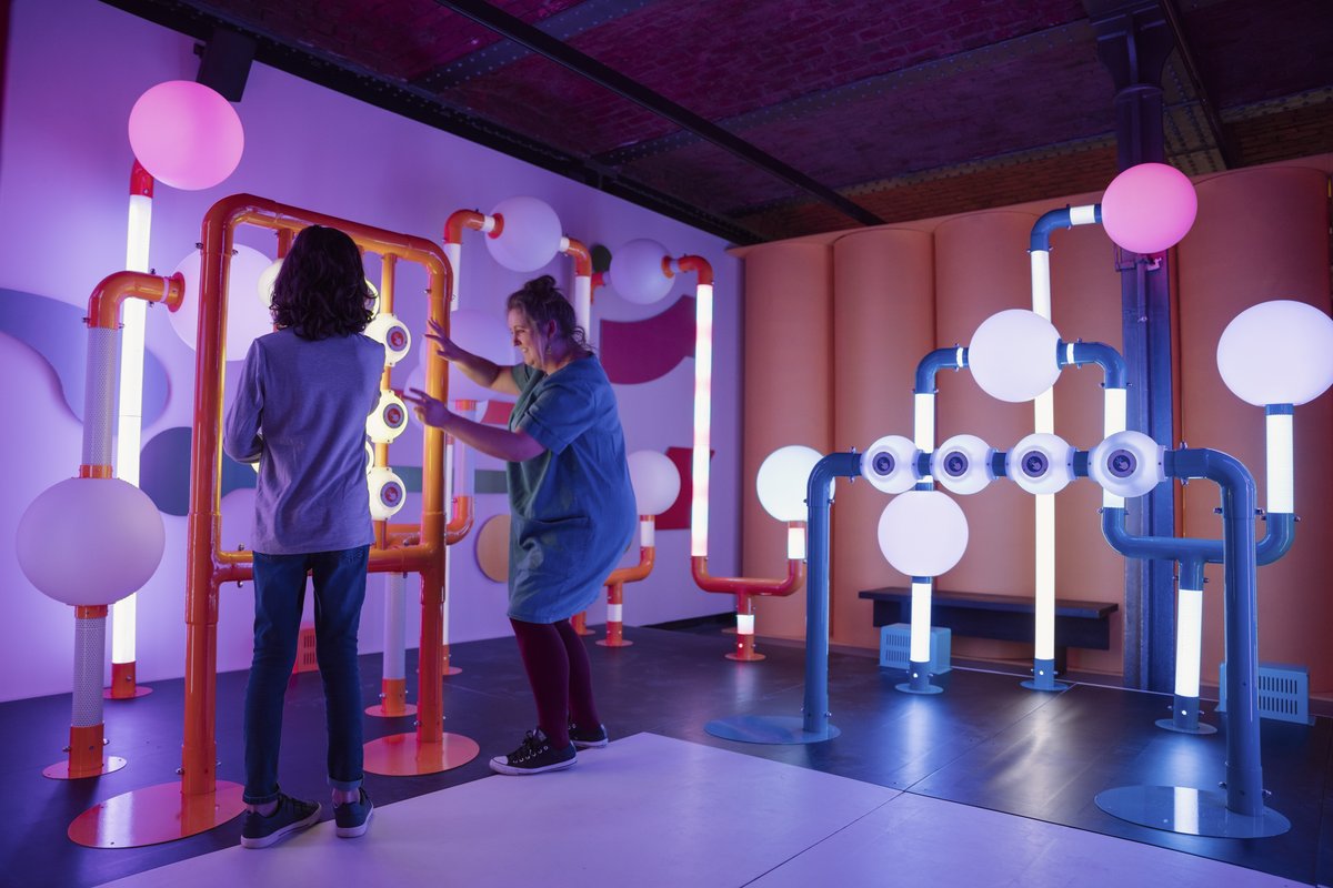 📢After nearly 5 years in the making, Turn It Up: The power of music opens today! Discover the musical playground and unlock your inner musician, share your musical memories and uncover personal stories that show how life changing music really is. Book now bit.ly/3VIhIcs