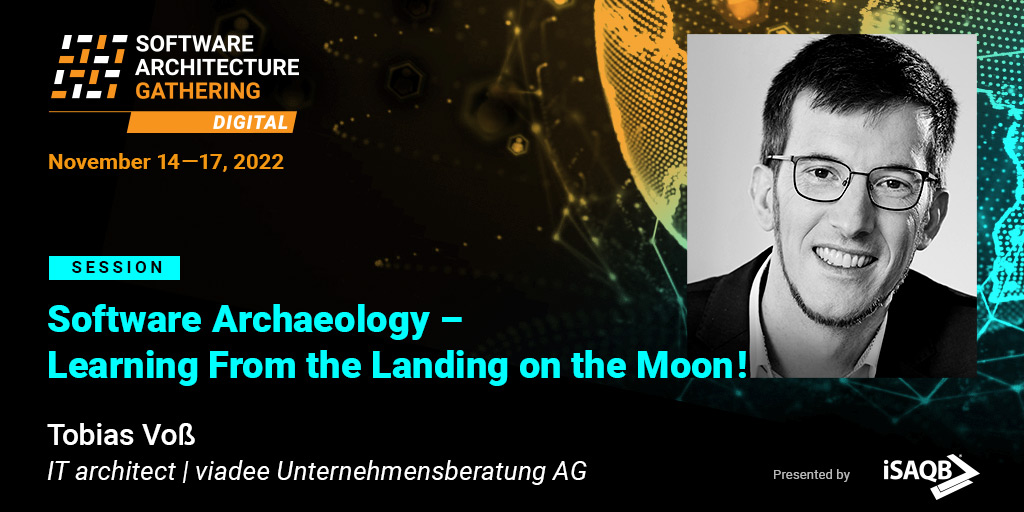 sag_conference's tweet photo. Let's take a look back to the future with this #SAGconf session by @tobiaslvoss! Tobias will talk about the control #software of the Apollo lunar lander and its groundbreaking technological achievements.

🔎 Learn more: https://t.co/UINL6suBN4 https://t.co/xBGgsEe7Za