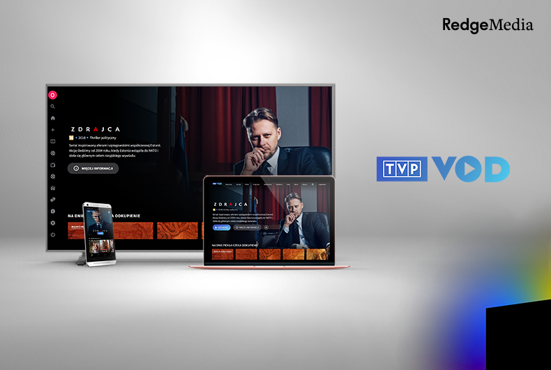 RedgeMedia's tweet photo. Polish national broadcaster launches 𝗧𝗩𝗣 𝗩𝗢𝗗 powered by 𝗥𝗲𝗱𝗴𝗲 𝗠𝗲𝗱𝗶𝗮. It integrates the TVP streaming services within a single environment. https://t.co/8tJO7h09hB
Read more: https://t.co/HlF8BppZwR
#TVP #TVPVOD #RedgeMedia #RedgeMediaSDP #RedgeTechnologies #OTT https://t.co/OnfnC6bCAD