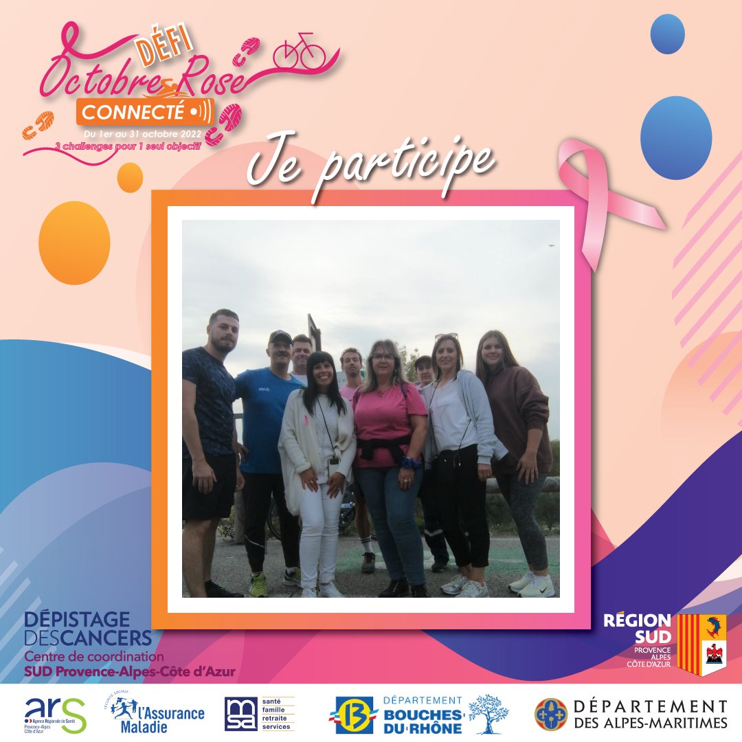 Défi « connecté » relevé pour @Dalkia région Méditerranée ! 
Plus d’une trentaine de collaborateurs s’étaient réunis à Vitrolles et à Nice pour participer à la course connectée #octobrerose.
Un seul objectif faire un maximum de kilomètres pour le dépistage du #cancerdusein.
