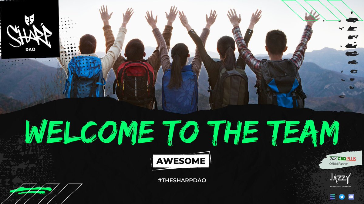 TheSharpDAO's tweet image. As part of our Sharp Academy, we have on-boarding 2 community members to join our team! 🔥🚀
Welcome @LordYacko as new community mod! 
And @StevenNFTSOL as interim social media manager! 

We r proud of our community! 

#thesharpdao #SolanaNFTs #nftcommunity