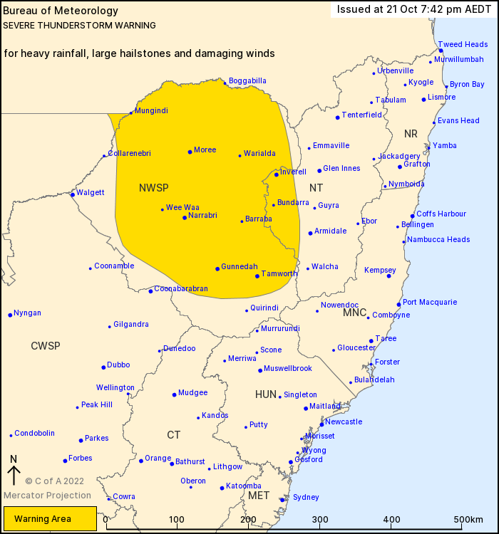 Nsw Ses On Twitter Stw For Heavy Rainfall Large Hailstones