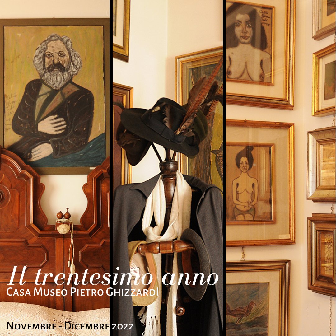 MuseoGhizzardi's tweet photo. È online il calendario della rassegna "Il trentesimo anno. I primi 30 anni della #CasaMuseoPietroGhizzardi": momenti di incontro e riflessione intorno all'opera e alla figura di #PietroGhizzardi, tra novembre e dicembre.

Tutte le info qui:
https://t.co/dFHKdrGmbW https://t.co/H5IReVQmeu