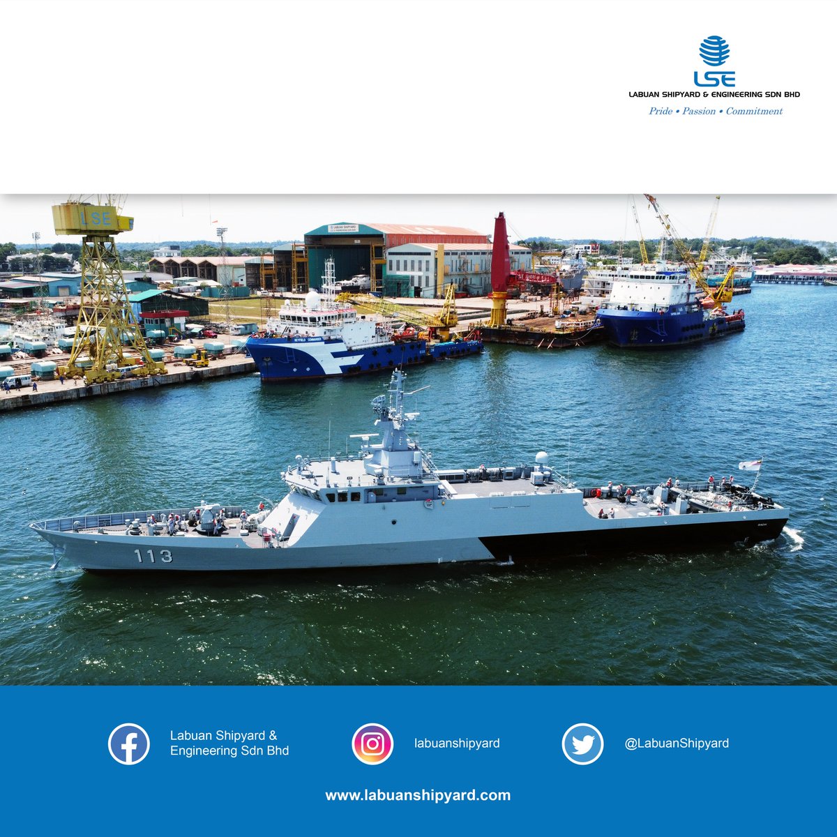 LabuanShipyard's tweet photo. 𝐋𝐒𝐄 𝐬𝐮𝐜𝐜𝐞𝐬𝐬𝐟𝐮𝐥𝐥𝐲 𝐝𝐞𝐥𝐢𝐯𝐞𝐫𝐬 𝟐 𝐮𝐧𝐢𝐭𝐬 𝐨𝐟 𝟔𝟗-𝐦 𝐥𝐢𝐭𝐭𝐨𝐫𝐚𝐥 𝐦𝐢𝐬𝐬𝐢𝐨𝐧 𝐬𝐡𝐢𝐩𝐬 (𝐋𝐌𝐒)
26 Sept: KD SUNDANG (112), & 29 Sept: KD BADIK (113)
Kudos to those involved in the successful repairs on these ships!
#labuanshipyard #shiprepair #TLDM https://t.co/kzu6gqOtW7