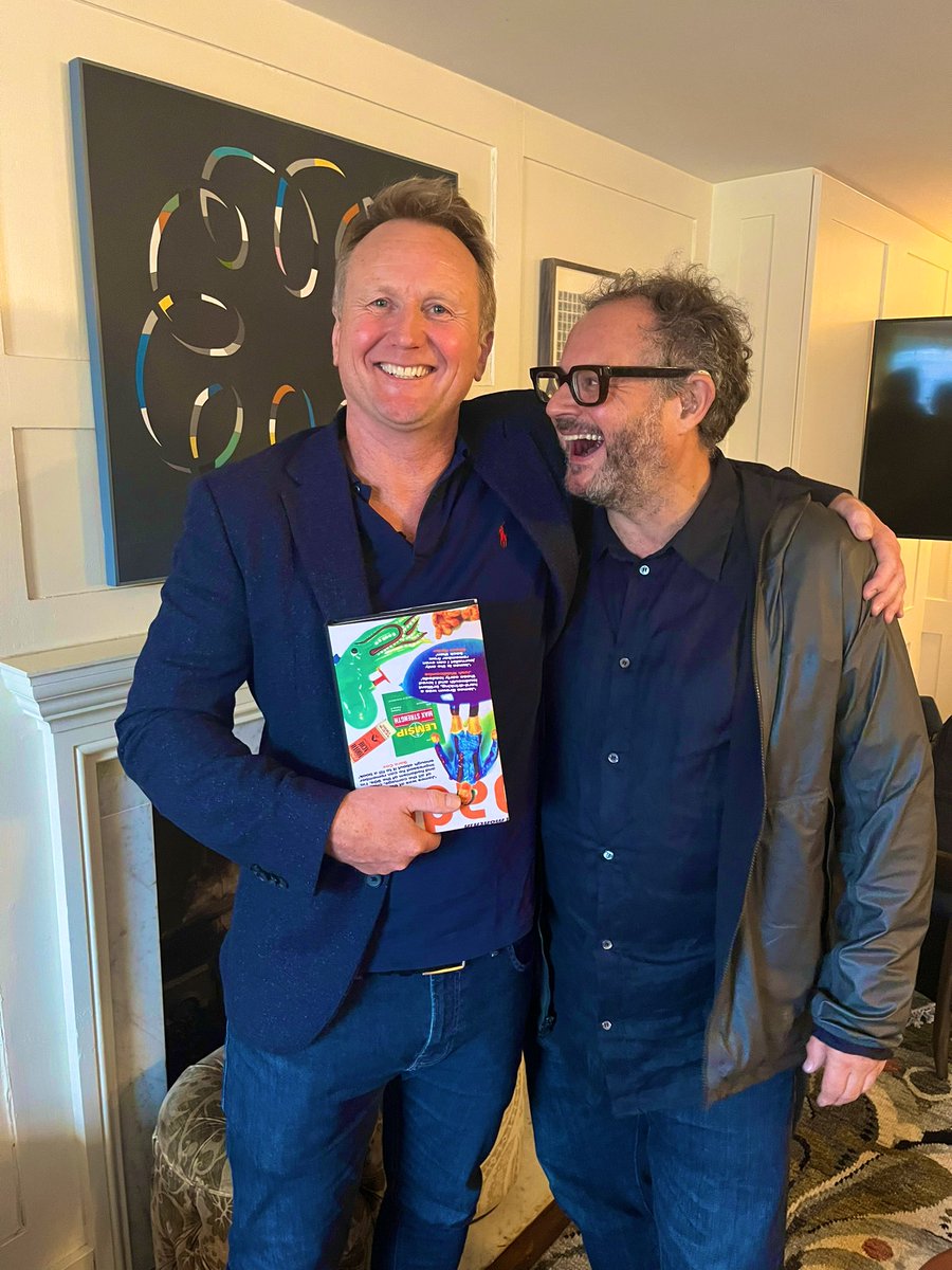 The reason we rise up can be the root cause of our downfall. On the day Liz Truss resigned, I chatted with <a href="/jamesjamesbrown/">James Brown</a> about shame, fear, joy, love and loss  #AnimalHouse <a href="/books4breakfast/">BooksForBreakfast</a> #memoir #magazines <a href="/GQMagazine/">GQ Magazine</a> <a href="/sohohouse/">Soho House</a>