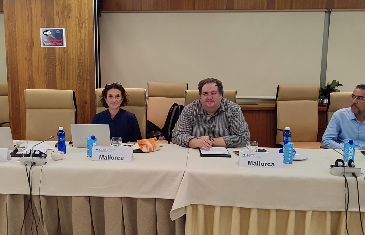 EsportsConsell's tweet photo. 🌐L’Observatori de Turisme Sostenible #STOMallorca dona a conèixer la gestió de dades a la Xarxa Internacional d’Observatoris de Turisme Sostenible de la @UNWTO

#Mallorca es presenta per primera vegada de forma presencial a la reunió mundial a #Madrid

ℹ https://t.co/5el2WTLAMA https://t.co/uuckIQ6pIU