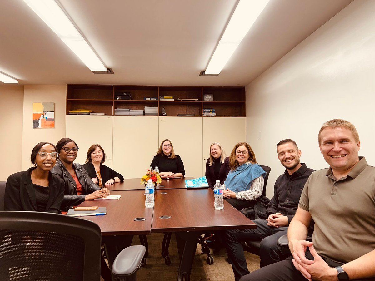 We had the distinct pleasure to welcome <a href="/CitImmCanada/">IRCC</a>. Assistant Deputy Minister of Immigration Refugee Citizenship Canada and members of IRCC met with our Director of Administration &amp; Finance, Manager of Newcomer Zone settlement program with Past Board Chair at ECRC.