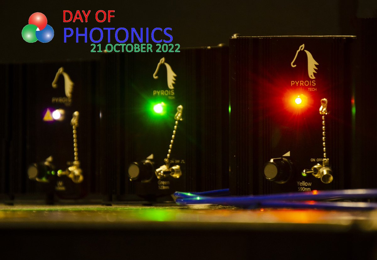 Happy Day of #Photonics!
On 21st October 1983, the General Conference of Weights And Measures adopted the value of 299,792.458 km/s for the speed of #light in vacuum.
#dayofphotonics