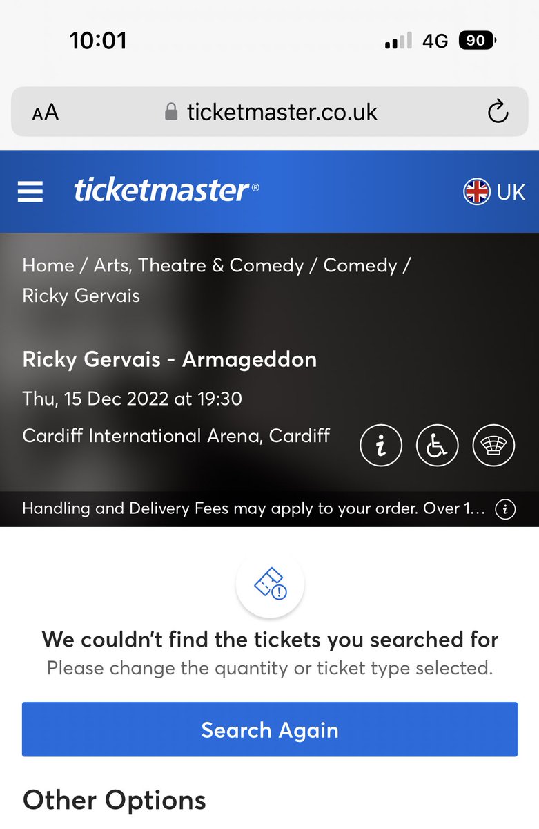CatrinElizabeth's tweet photo. @TicketmasterUK Why are you like this? Surely you can implement a better system so heavily inflated resale tickets aren’t the only option? 🤷🏼‍♀️ https://t.co/fDaHdEiwzA