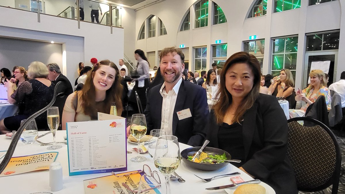 And the Awards are about to start at the 20th <a href="/ITJourno/">Influencing Tech</a> Awards <a href="/WattersonPR/">Watterson</a>