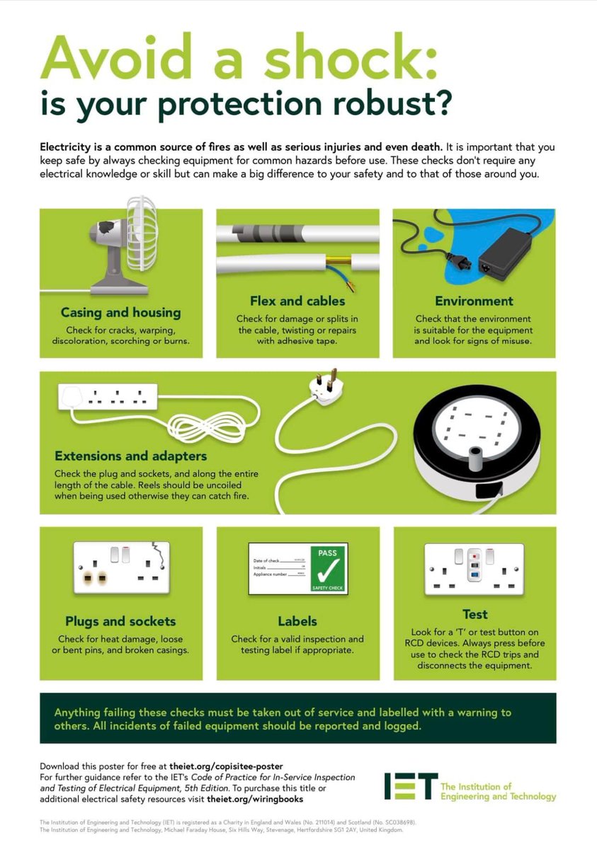 MBPATSolutions's tweet photo. The weather is changing you may be getting your heaters out of storage. Remember your user checks, is your PAT testing due?
📞07762 218 237
📧mb-pat-solutions@outlook.com
📱@MBPATSolutions
#sheffieldissuper #barnsleyisbrill #rotherhamiswonderful #doncasterisgreat #PatTest https://t.co/B8BngGO1R2