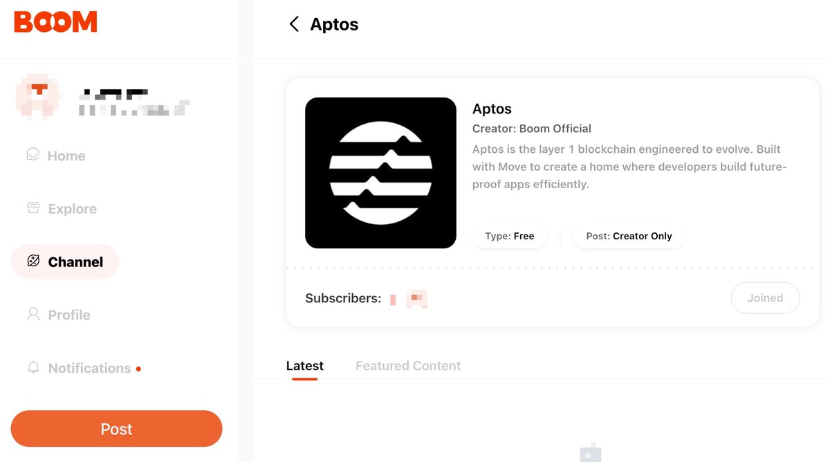 #Aptos airdrop happening in #BOOM🎉🎉💥

💰$100 $APT for 50 Winners Drop Randomly
♦️2,000 retweets unveil winners

To win:
✅Follow <a href="/boomapporg/">BOOM</a>  &amp; 🔁 &amp; ❤️
✅Join web channel: web.boomapp.org/channel/detail…
✅Drop your $APT mainnet address👇

#giveaway #Airdrop #AptosMainnet