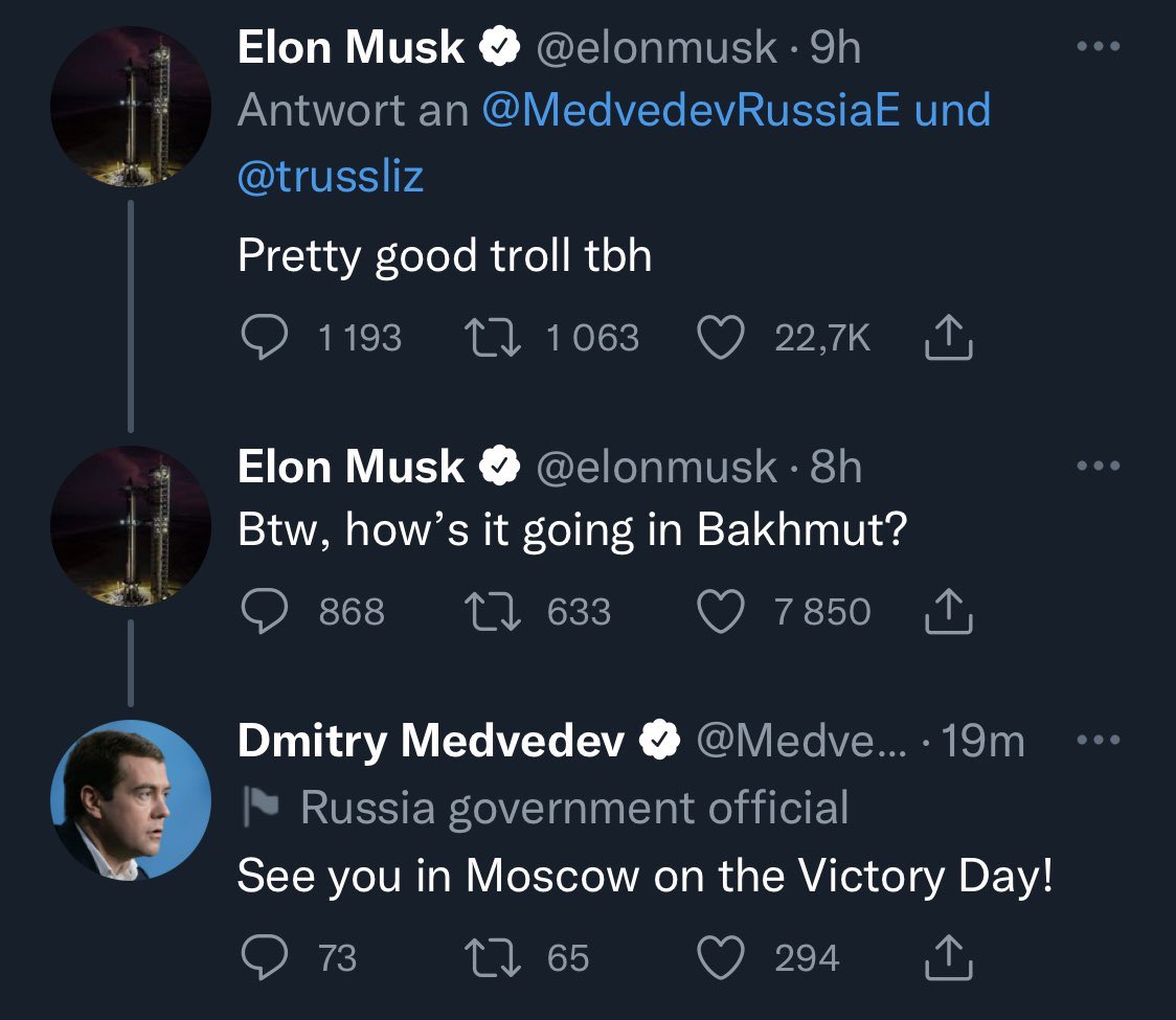 This is completely normal behavior for a guy who is soon to own this platform and who already owns critical communications satellite infrastructure