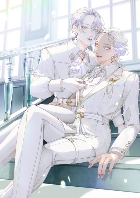 #スモールエス 71号イラスト掲載して頂きました!希月とルゥの2人のイラストでしたありがとうございます! 