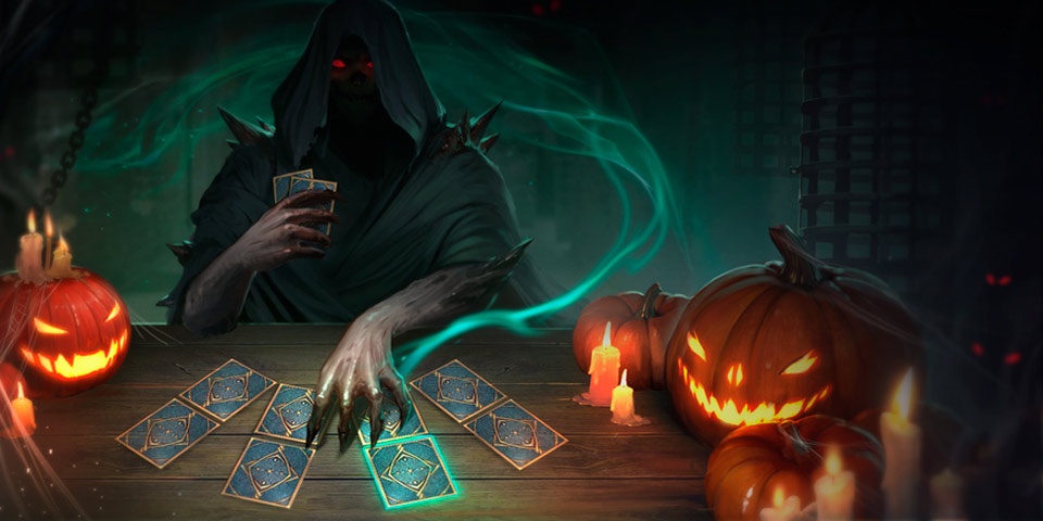 Something suitably spooky is coming! A Halloween-themed Deck of Fate Event will be running from 09:00 UTC Friday, October 21 to 09:00 UTC Tuesday, October 25. Find out more: plrm.info/3TIq56a