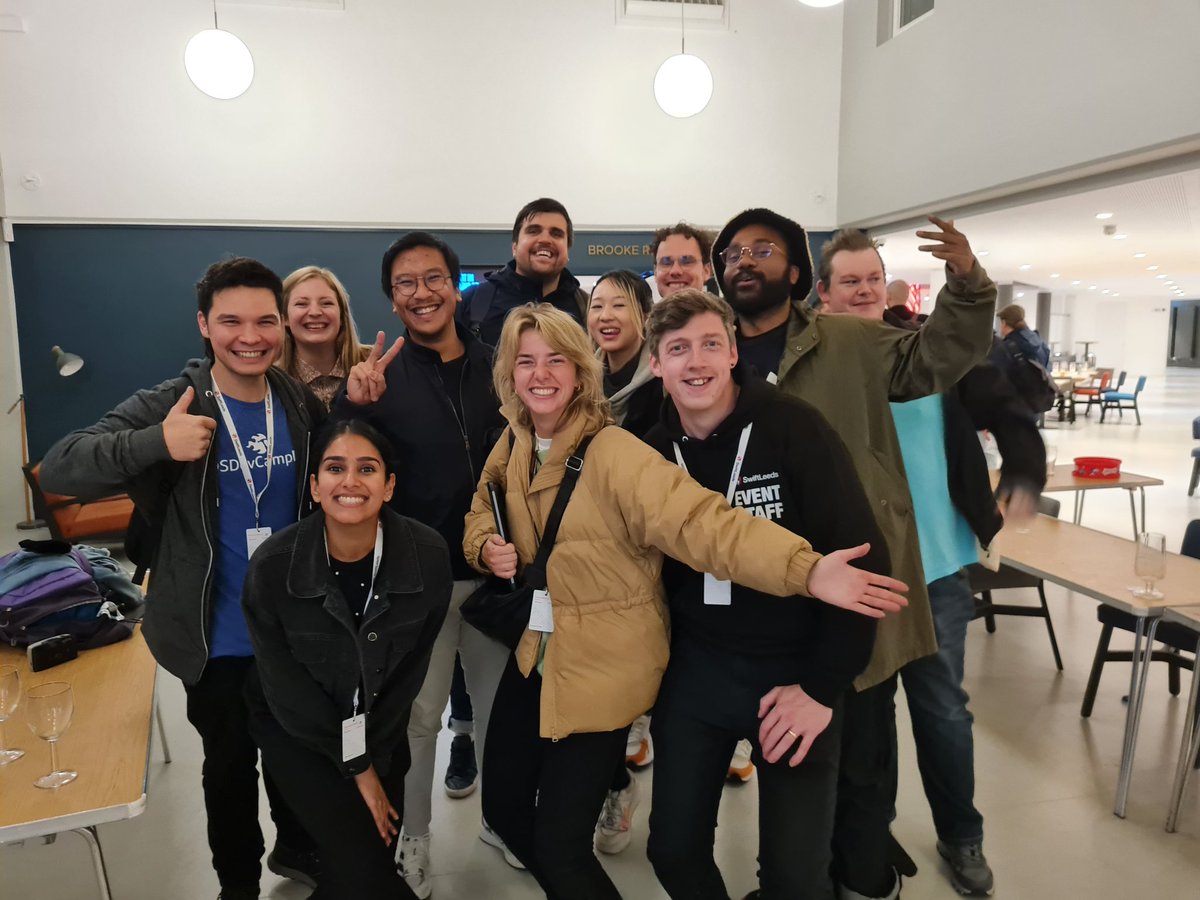 CodesJamber's tweet photo. @swift_leeds was awesome, I met some really interesting people and came away feeling inspired with plenty of new things to try out.  Who else is starting a new project in Swift playgrounds today? 😅 https://t.co/TwhnIimYai