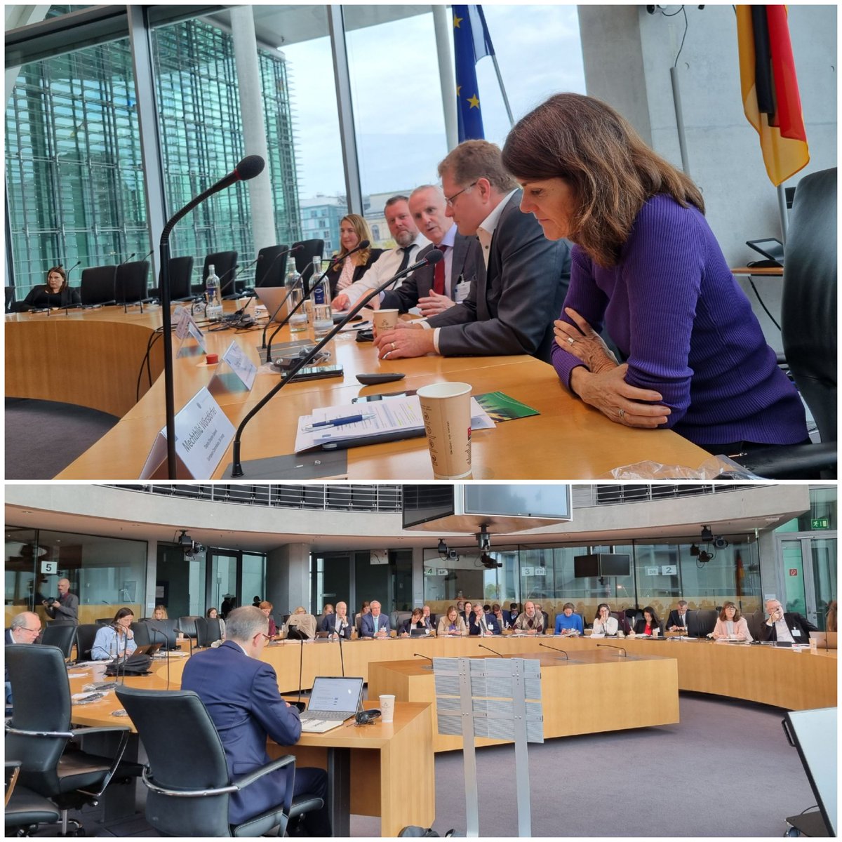ARGENetz's tweet photo. Today #EU parliamentarians meet @Bundestag in Berlin together with @EU_Commission and @BMWK to discuss strategic solutions on climate emergency & energy crisis. This years #ipm22 @EUFORES_EU is a strong signal in times of crisis. Björn Spiegel: @ARGENetz is proud to be partner. https://t.co/x2Hc3xeqVH