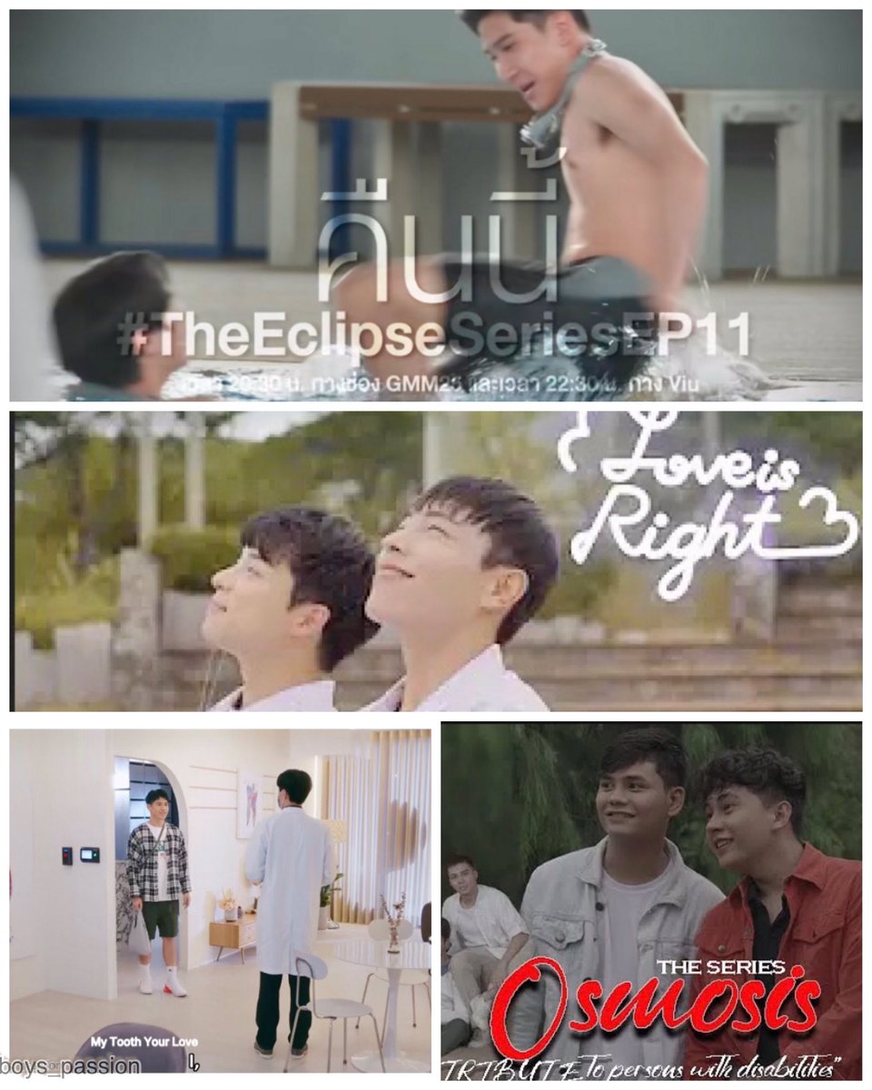 boys_passion's tweet photo. 🗓 #OngoingBL &amp; #NewBL broadcast Oct 21

🇹🇭Ep11 #TheEclipse GMM25 GMMTV 
🇹🇼Ep3 #MyToothYourLove WeTv Viki
🇰🇷MusicalBL
Ep2 #LoveIsRight Indo.Ver on Som 1024

🇵🇭New
Ep1 #Osmasis Zeed Digital Prod
https://t.co/wc5xjdJyA6
🇺🇸Movie
#MyPoliceman USA Theaters 

#ScheduleBL #boys_passion https://t.co/6v2nma8dHO