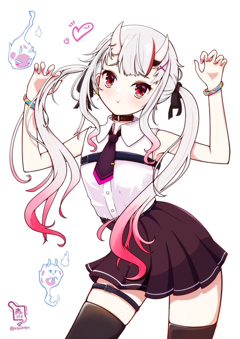 百鬼あやめちゃんを描きました「余から離れないでよ〜」#百鬼絵巻 