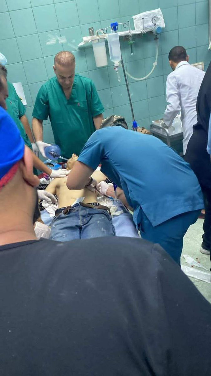 Timesofgaza's tweet photo. lsraeli occupation forces kill a Palestinian youth, Salah Breaky (19), during a military raid in Jenin this dawn. https://t.co/POxbDorPmg