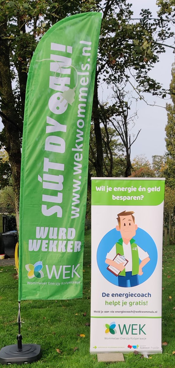 Morgen (za 22-10) Energiecafé in It Bynt. Samen met Repaircafé. Van 10.00 - 12.00 uur. Kom langs als je vragen over je energieverbruik hebt of over de isolatie van je woning. 
Wij hebben allerlei tips om mee te besparen. En deze winter weer warmtebeeldcamera's.