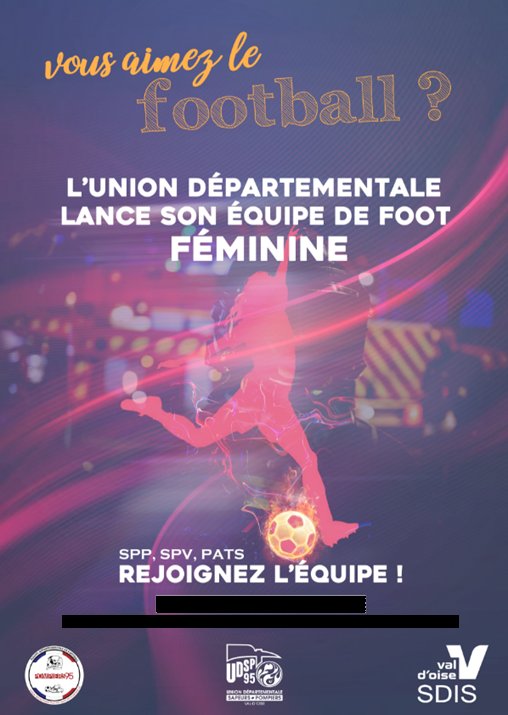 L'équipe féminine de football du <a href="/Sdis_95/">Sapeurs-pompiers du Val-d'Oise 🚒</a> <a href="/udsp95/">udsp95</a> prépare sa coupe du monde 👩‍🚒⚽️