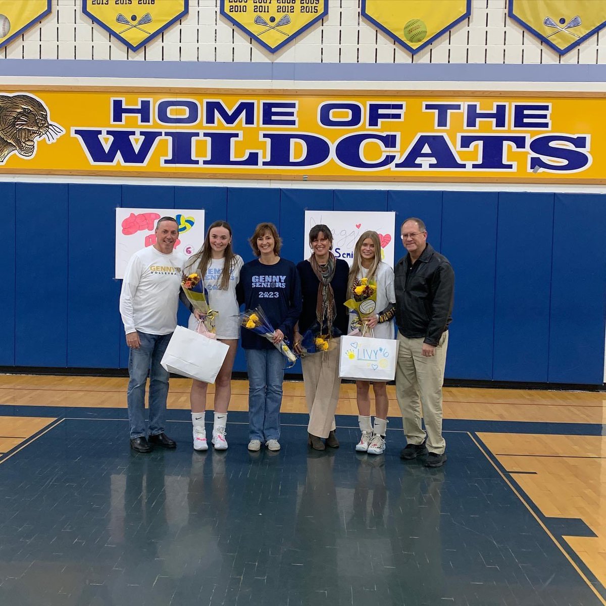 genesee_west's tweet photo. Congrats to our seniors!  Olivia Snyder and Maggie Dalgety!  They have both had awesome careers at WG and have lead by example this season as captains!  We will miss you and your families!! https://t.co/Ux1Zs8P8uW