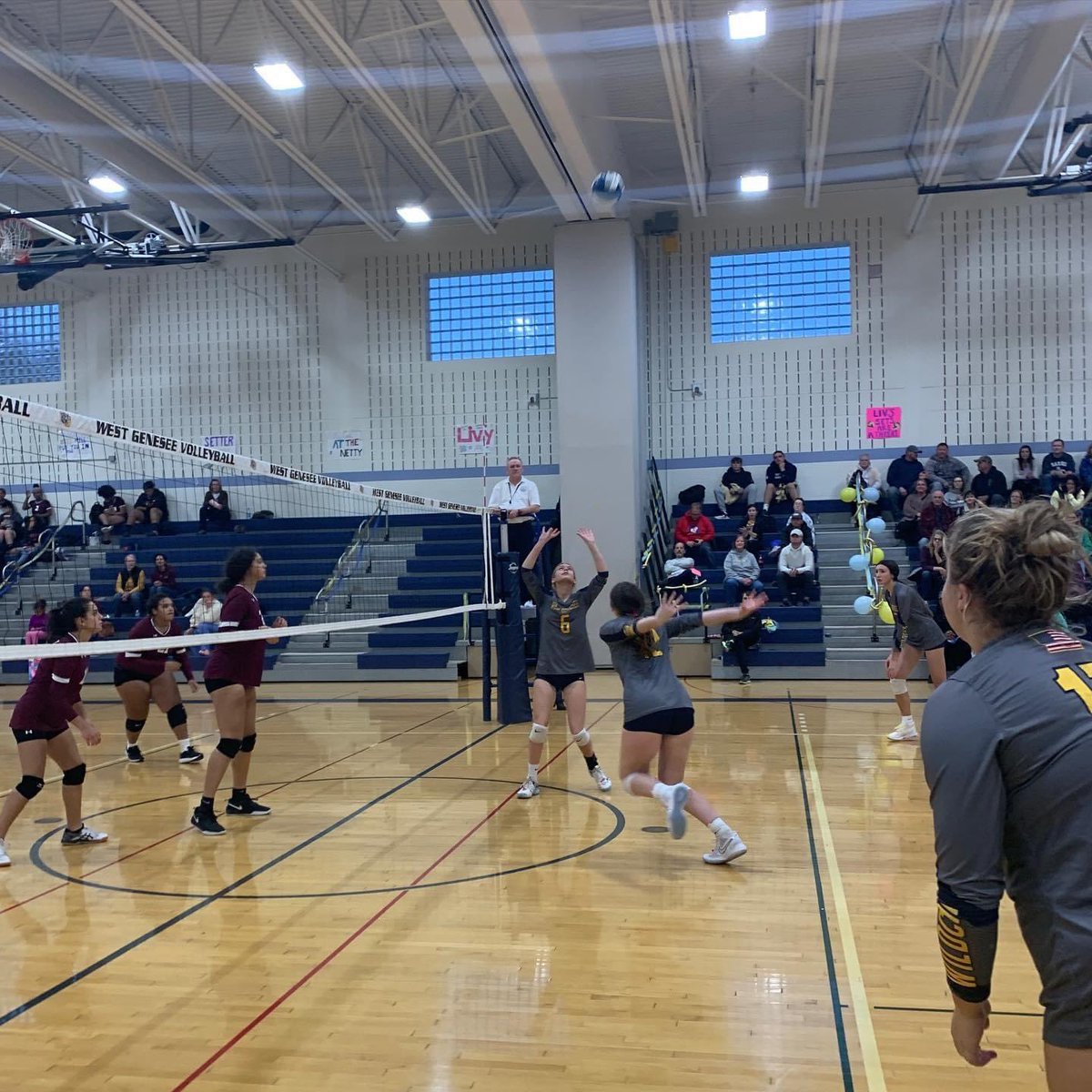 genesee_west's tweet photo. Congrats to our seniors!  Olivia Snyder and Maggie Dalgety!  They have both had awesome careers at WG and have lead by example this season as captains!  We will miss you and your families!! https://t.co/Ux1Zs8P8uW