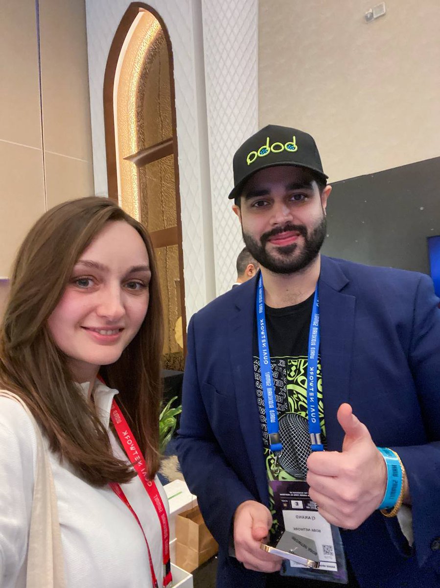 getblockio's tweet photo. Recently @getblockio team visited another bright event as the #WorldBlockchainSummit 🧑🏼‍💻where they met absolutely amazing projects: @bobanetwork,  @auradogsdao, @Goldefy_, @deenair_labs 

They are defo worth checking and we were more than glad to get to know them 🫱🏽‍🫲🏼
#wbs #WBSDubai https://t.co/1Fuu4PRYXU