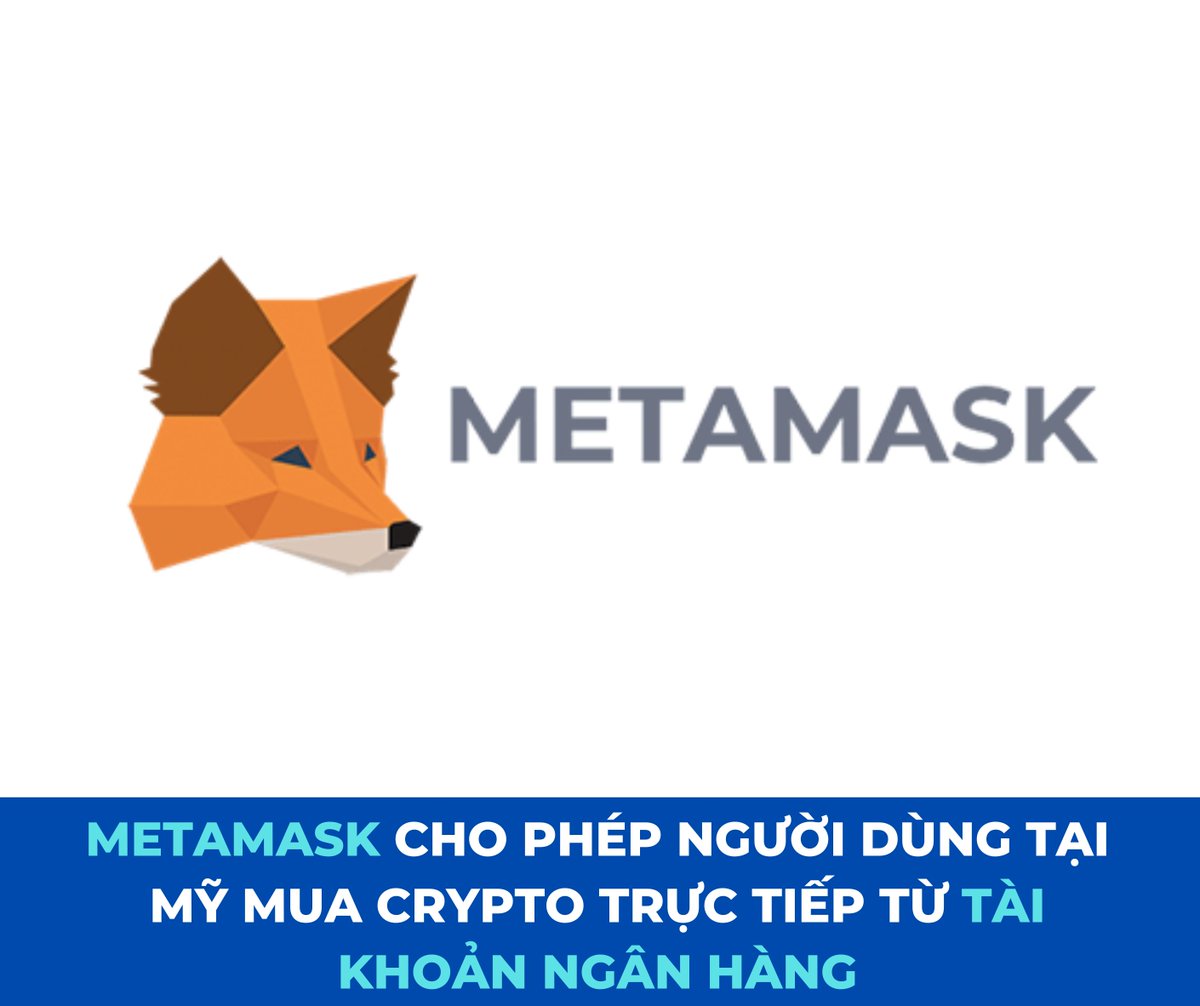 VBU2022's tweet photo. Vào ngày 13/10/2022, Sardine - một nền tảng tài chính cung cấp thanh khoản thanh toán ACH tức thì, đã xác nhận quan hệ đối tác với ConsenSys để cho phép người dùng Metamask ở Mỹ mua tiền điện tử bằng tài khoản ngân hàng  của họ từ giao diện người dùng. https://t.co/iZJfBny4Lh