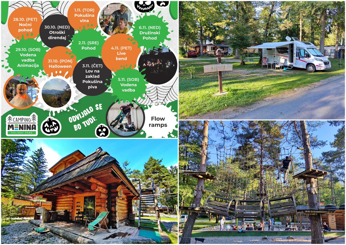 Kamping sezona še ni zaključena in v kampu #Menina so za krompirjeve počitnice pripravili pester program otroške animacije, pekel se bo kostanj in seveda zabavo za noč čarovnic > avtokampi.si/novice/menina-… 🎃👍

<a href="/SavinjaSalek/">Visit Savinjska</a> 
<a href="/SloveniaInfo/">Feel Slovenia</a> 
#krompirjevepocitnice