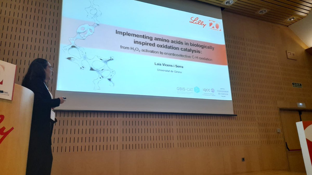 QBIS-CAT Research Group (@qbiscat_udg) on Twitter photo .<a href="/lvicensserra/">Laia Vicens Serra</a>, PhD student in our group has given a talk in @LillyES as one of the winners of the 20th edition of the PhD awards given jointly by the company and <a href="/RSEQUIMICA/">RSEQ</a>. Congratulations Laia!
<a href="/MiquelCostas/">Miquel Costas</a> <a href="/IQCCUdG/">IQCC UdG</a> <a href="/univgirona/">Universitat de Girona</a> <a href="/UdGRecerca/">UdG Recerca</a> <a href="/udgdoctorat/">Escola de Doctorat de la UdG</a> .<a href="/lvicensserra/">Laia Vicens Serra</a>, PhD student in our group has given a talk in @LillyES as one of the winners of the 20th edition of the PhD awards given jointly by the company and <a href="/RSEQUIMICA/">RSEQ</a>. Congratulations Laia!
<a href="/MiquelCostas/">Miquel Costas</a> <a href="/IQCCUdG/">IQCC UdG</a> <a href="/univgirona/">Universitat de Girona</a> <a href="/UdGRecerca/">UdG Recerca</a> <a href="/udgdoctorat/">Escola de Doctorat de la UdG</a>