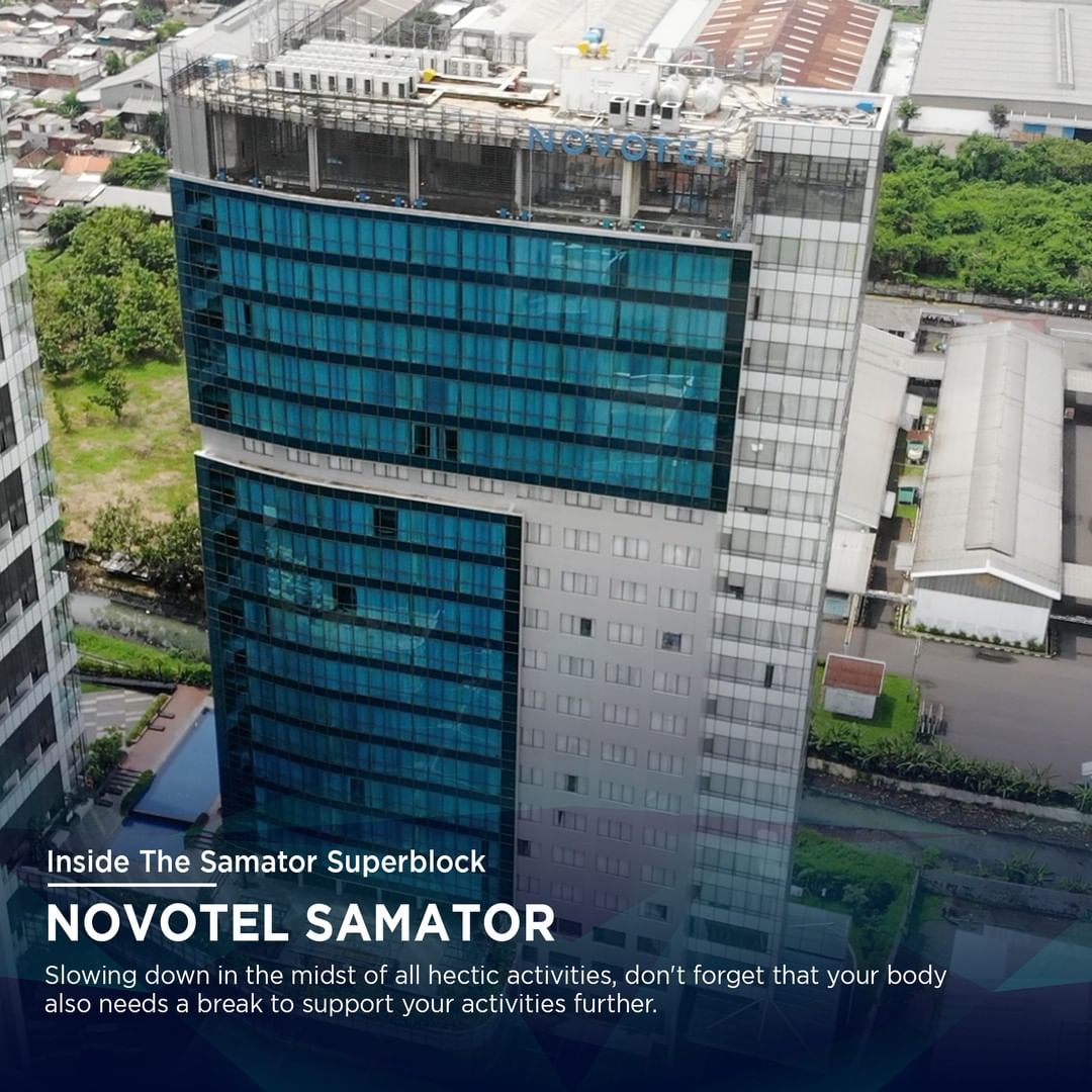thesamator's tweet photo. The last building that represents tourism and leisure. Supporting business travel, Novotel Samator also maximizes people's experiences through various activities, including culinary, wellness, spa, and beauty.
#building #officespace #samatorscapes #samator #samatorgroup https://t.co/FXQer8HyBa