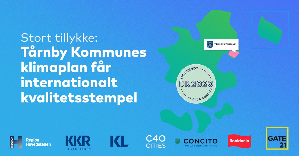Gate 21 (@gate21dk) on Twitter photo Ny klimaplan i <a href="/taarnbykommune/">Tårnby Kommune</a>
1️⃣ Udledning af drivhusgasser reduceret med 70 % i 2027 og 85 % i 2030
2️⃣ Udvidelse af biodiversitet senest i 2022 & konkrete planer for klimatilpasning senest i 2030
3️⃣ Klimaneutral i 2050
#dkgreen #kommunalklimahandling
taarnby.dk/politik/politi… Ny klimaplan i <a href="/taarnbykommune/">Tårnby Kommune</a>
1️⃣ Udledning af drivhusgasser reduceret med 70 % i 2027 og 85 % i 2030
2️⃣ Udvidelse af biodiversitet senest i 2022 & konkrete planer for klimatilpasning senest i 2030
3️⃣ Klimaneutral i 2050
#dkgreen #kommunalklimahandling
taarnby.dk/politik/politi…
