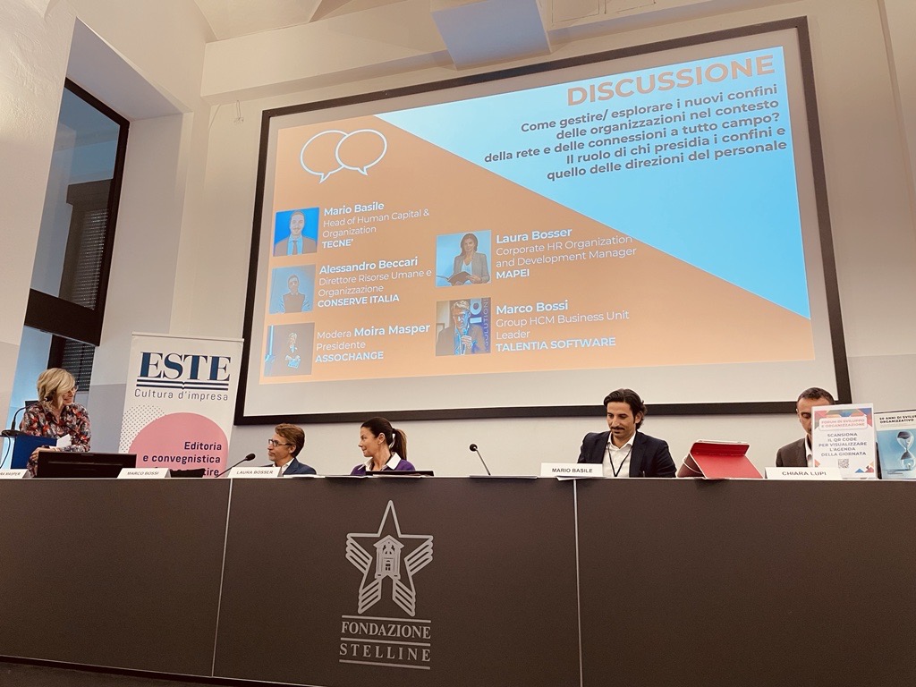🟢 [LIVE] <a href="/TalentiaSwIt/">Talentia Software IT</a> è sponsor al Forum di Sviluppo e Organizzazione di <a href="/EdizioniEste/">Edizioni Este</a>.
🟢 Al centro, come ogni anno, i temi che riguardano il mondo delle aziende. Tra i relatori anche Marco Bossi, Group HCM Business Unit Leader di Talentia.  
Ecco alcune immagini dell'evento.