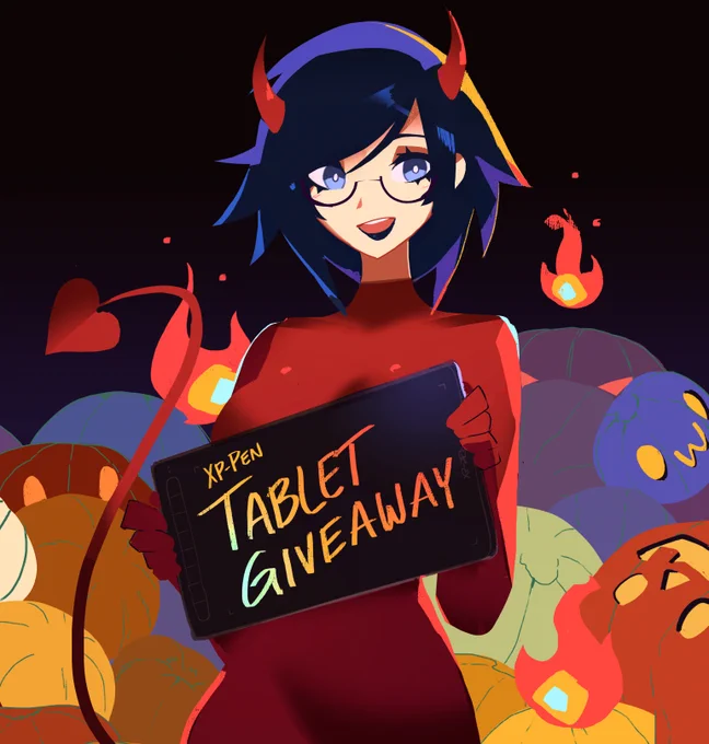 Celebrating this coming Halloween, I'm partnering with   for a giveaway of the Deco LW pen tablet!How to  me   and  Like this postTag a friend in the comments!Giveaway ends on November 1st! 