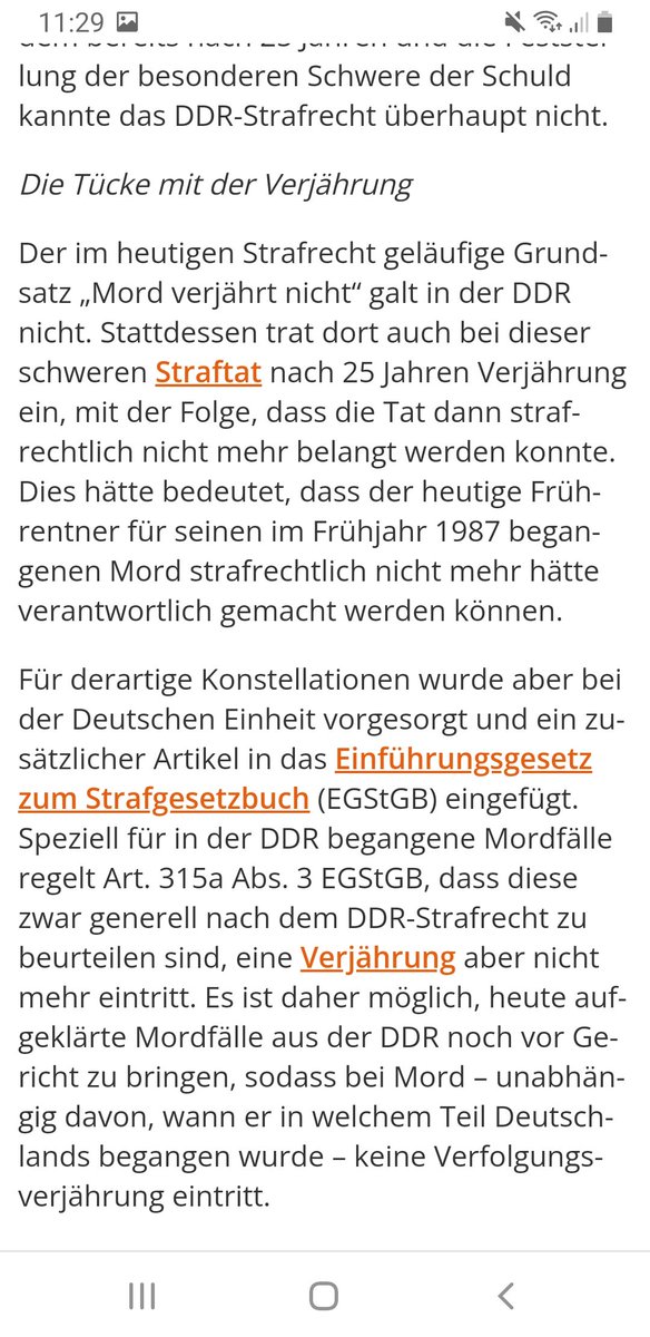 maxxxweber's tweet photo. Strafrechtlicher Funfact: Bei Mord kann heute noch DDR-Strafrecht angewendet werden https://t.co/hFXfWd2z2l